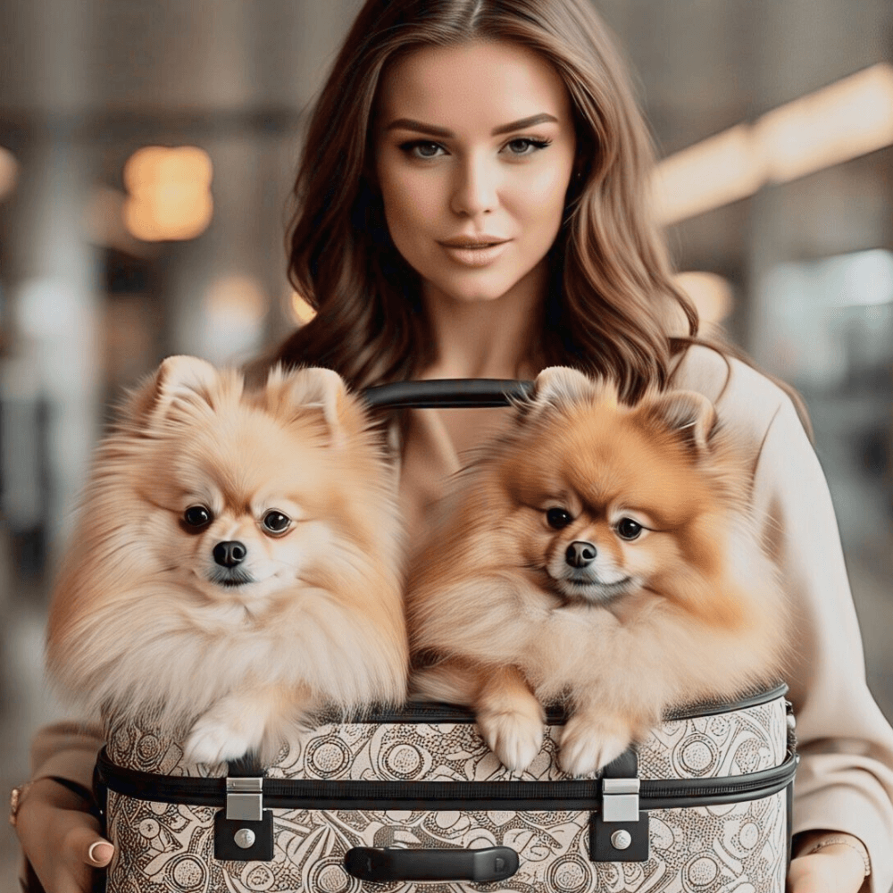 lulu da pomerania viagem internacional